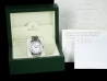 Rolex Datejust 36 Bianco Oyster White Milk Roman Dial Diamonds Bezel 116244 